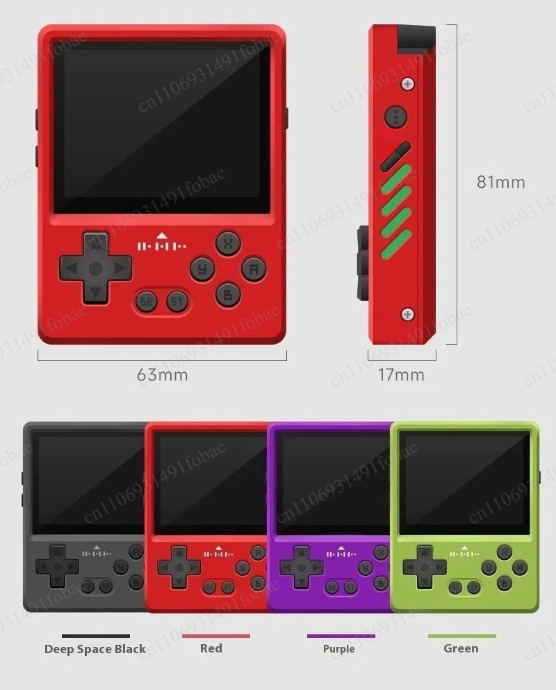 Gaming Console All - Console di gioco portatile retrò CNC