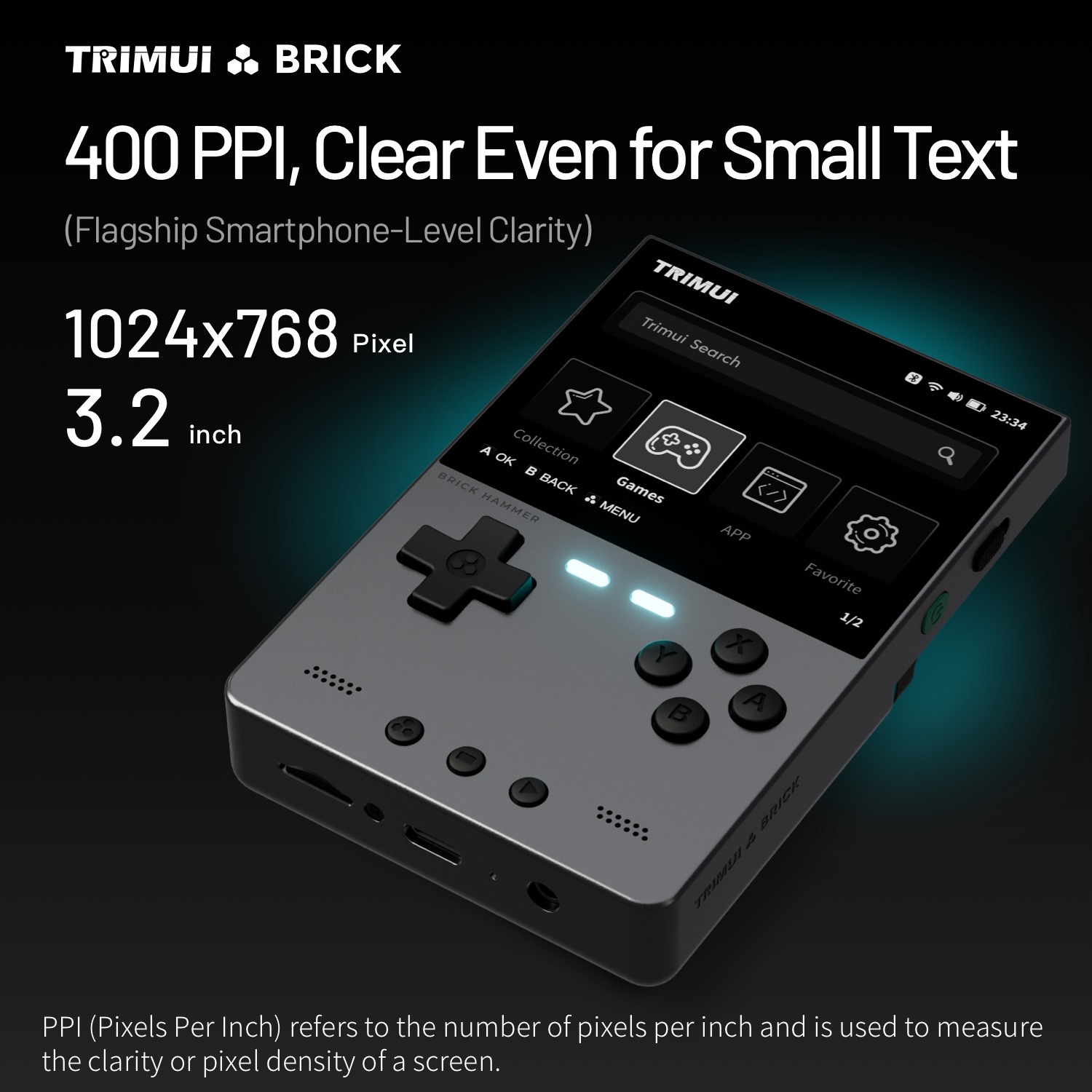 TRIMUI BRICK HAMMER Console di - Gaming Console For Phone recensione e prezzo